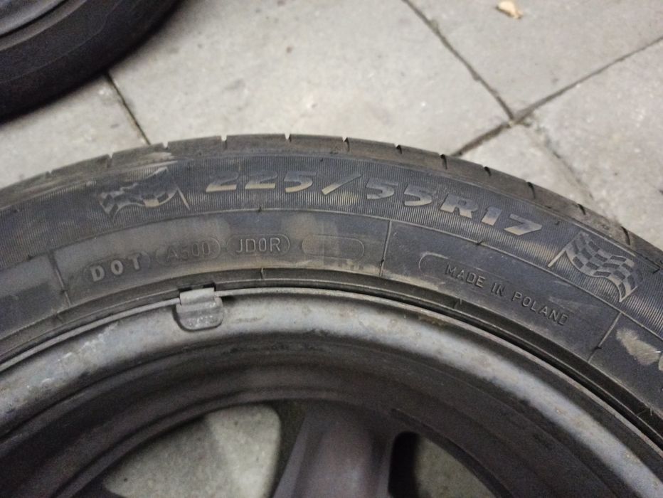 4 sztuki Opony letnie Dębica i Paxaro 225/55 r17 Opel Insignia