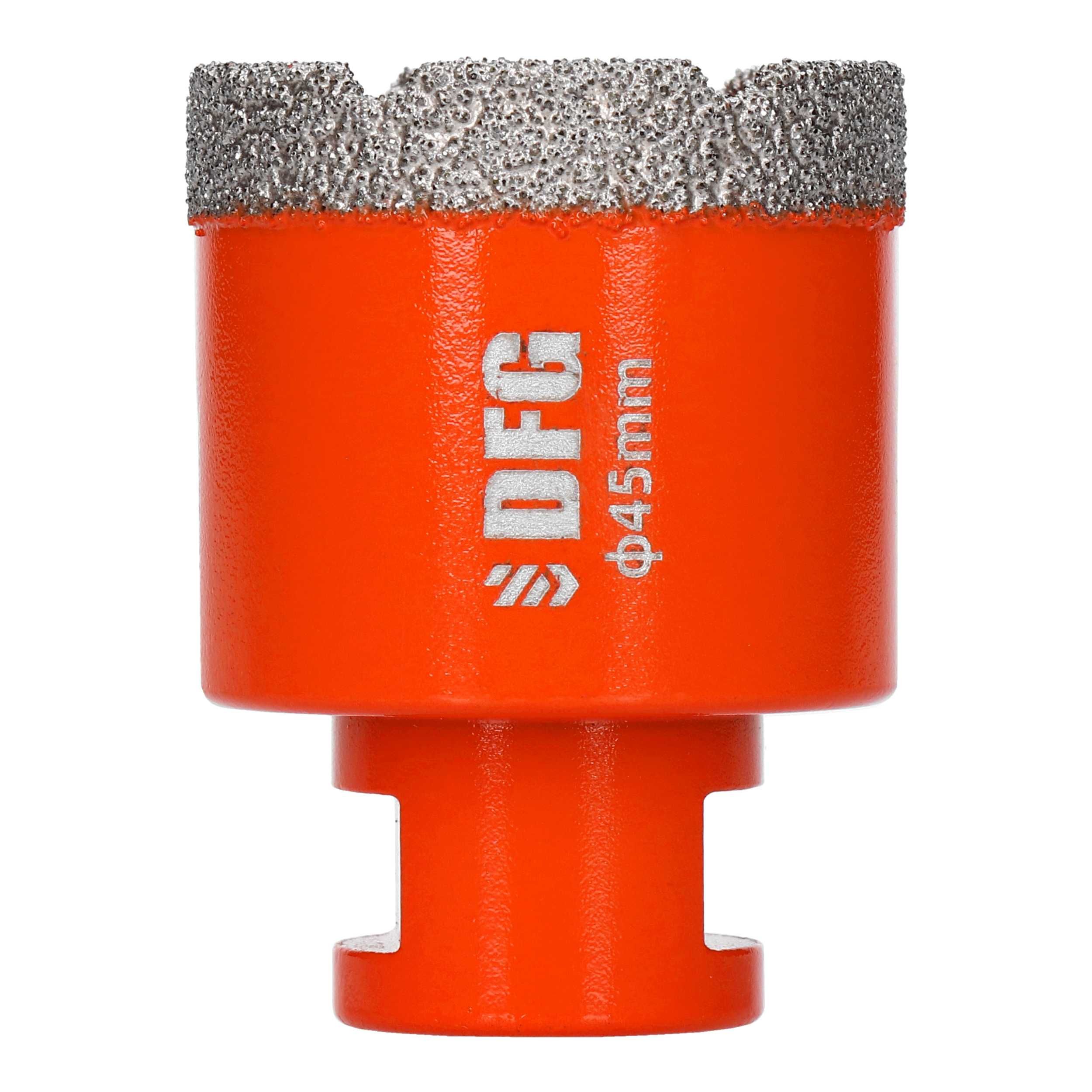 Zestaw 7 otwornic PREMIUM do gresu , kamienia + adapter HEX NOWE DFG