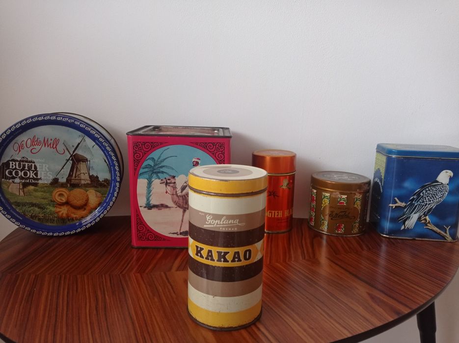 Stara PUSZKA Kakao GOPLANA Poznań 1971 prawdziwy PRL