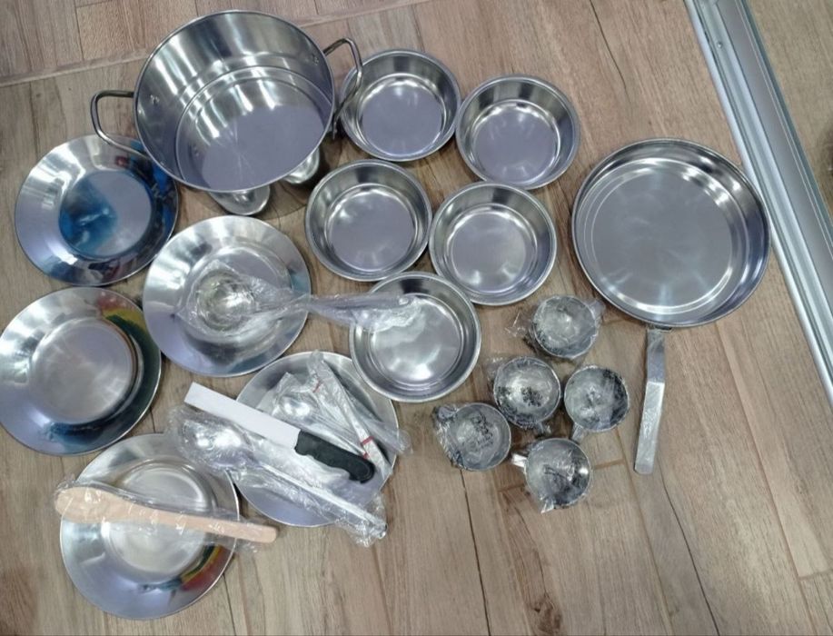 Набор посуды из нержавейки