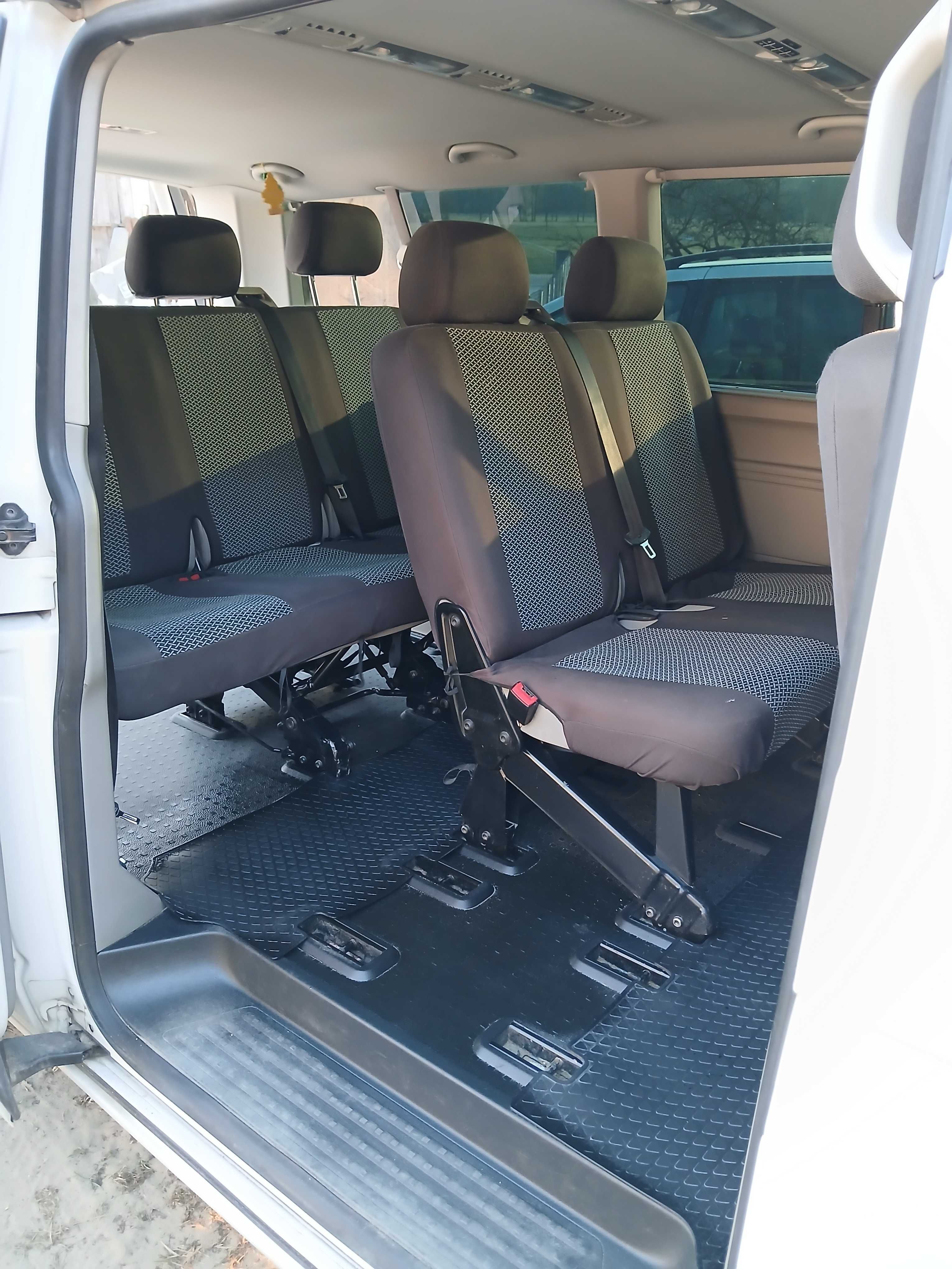 Caravelle Volkswagen long 170tys silnik Zamiana