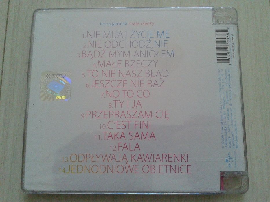 Irena Jarocka - Małe Rzeczy CD