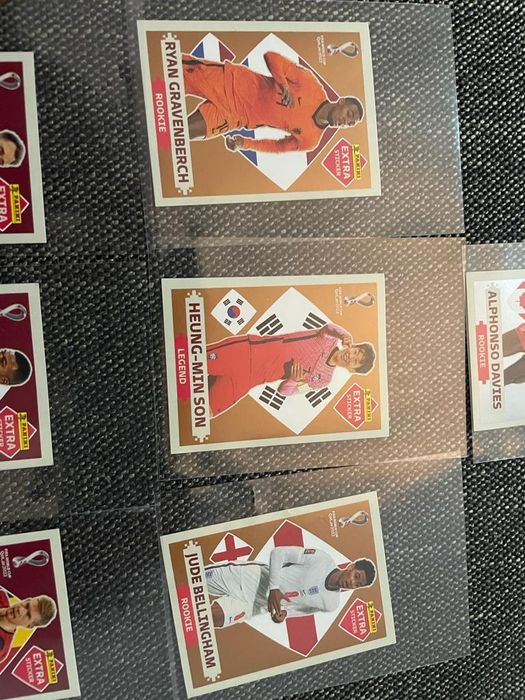 Cromos Qatar 2022 | Extra Stickers Legends/Rookies