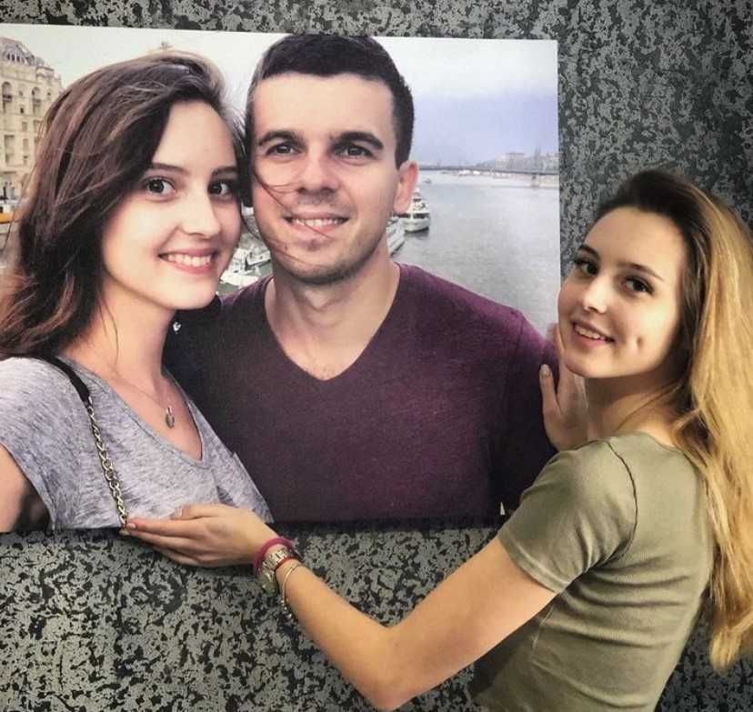 Картина на холсте - яркий подарок на любой праздник. Печать портретов