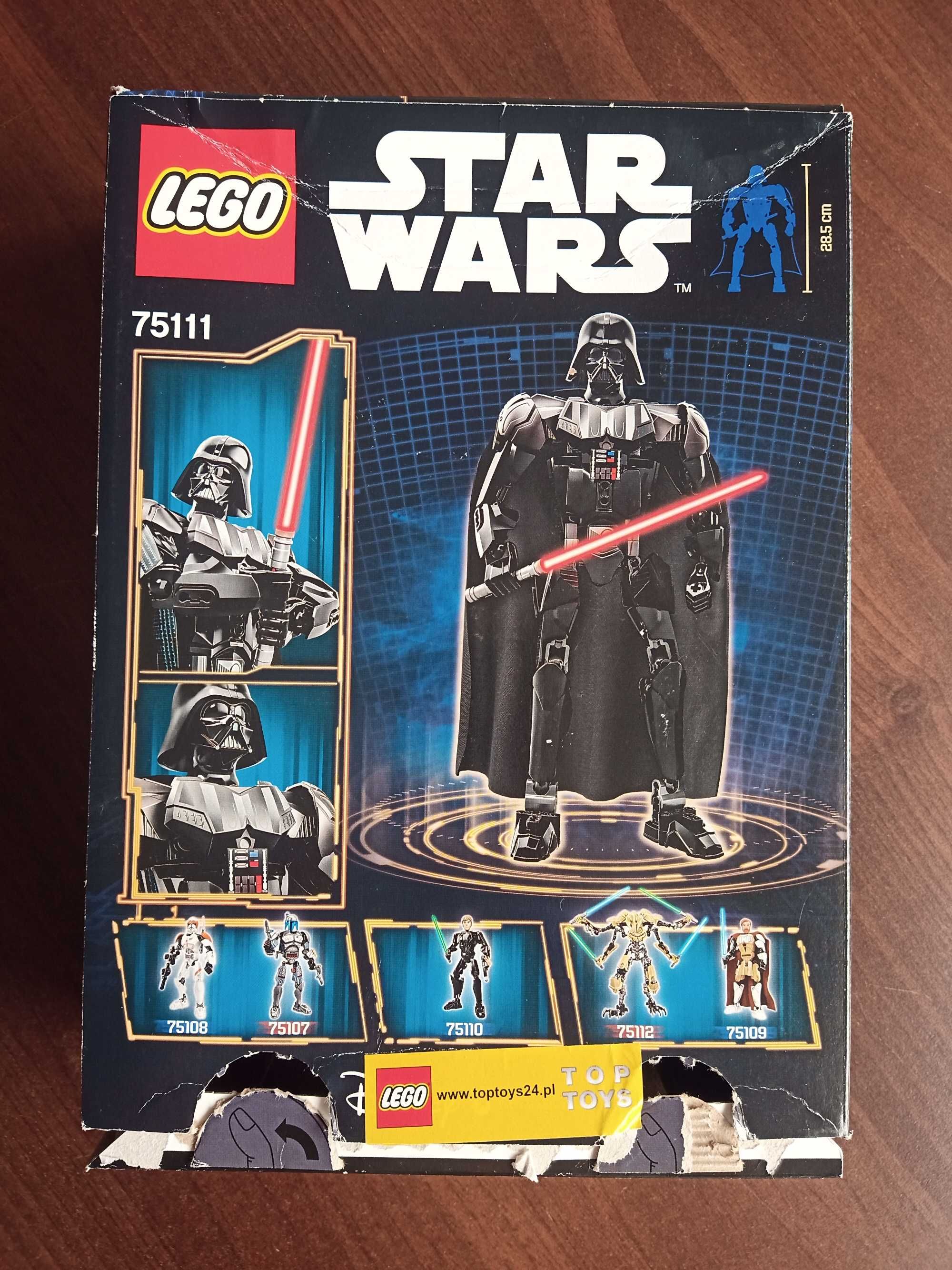 Lego 75111 Star Wars Darth Vader, 28.5 cm, kompletny zestaw