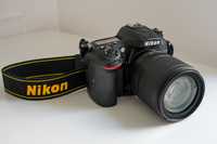 Aparat Lustrzanka Nikon d7200 z obiektywem AF-S DX nikkor 18-105mm