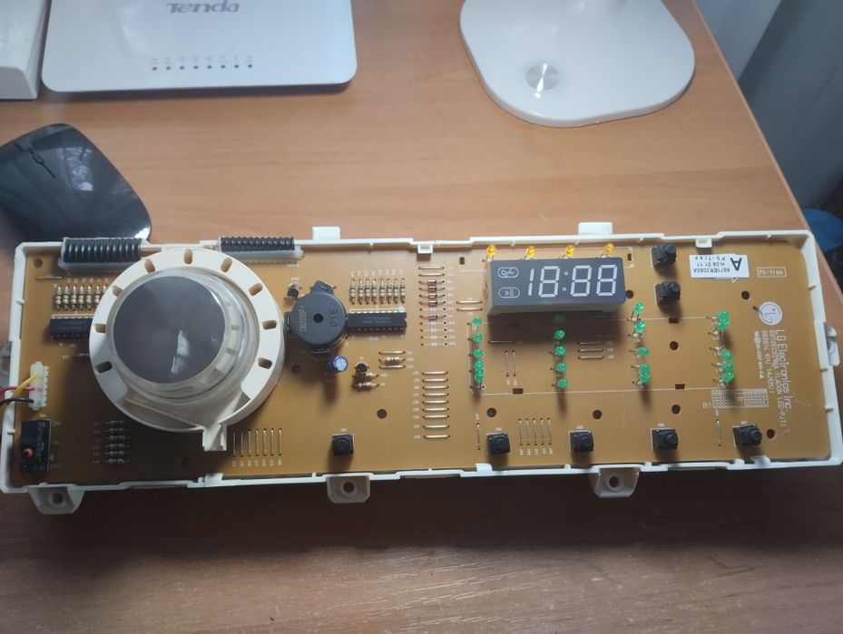 Модуль індикації для пральної машини LG 6870EC9276A 687ER2080А