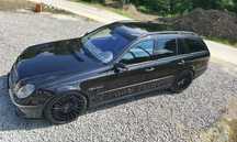 Mercedes E55 AMG / 600KM / PAKIET DESIGNO