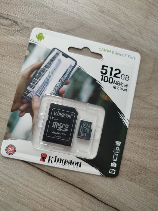 SD карта на 512 GB