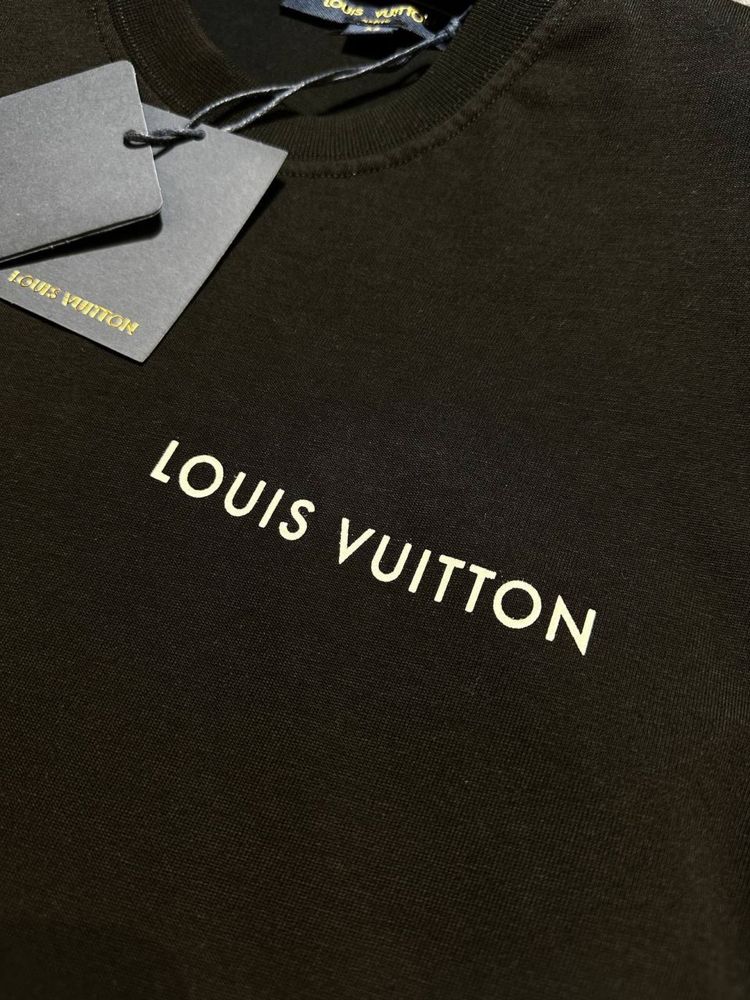 Футболка мужская Louis Vuitton брендовая женская унисекс