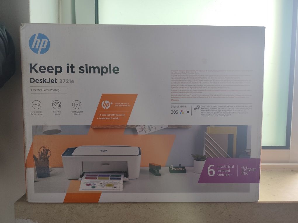 Vendo Impressora HP azul