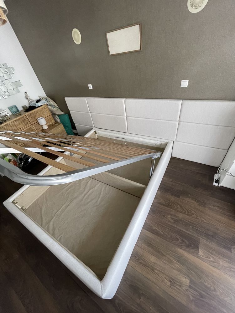 Cama de Casal Sommier + Cabeceira 160x200