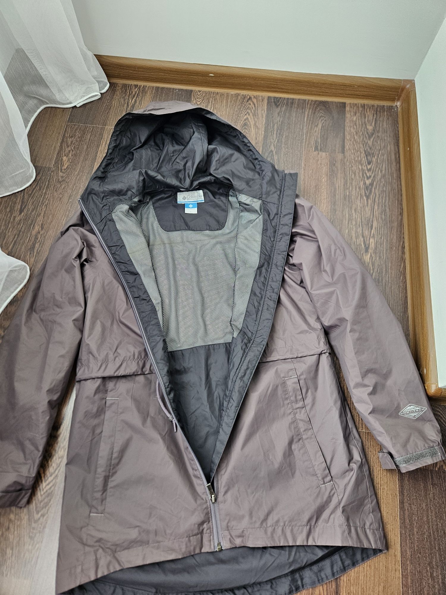 Womens Columbia "Timber Pointe" Casual Omni-Tech Waterproof Long Rain