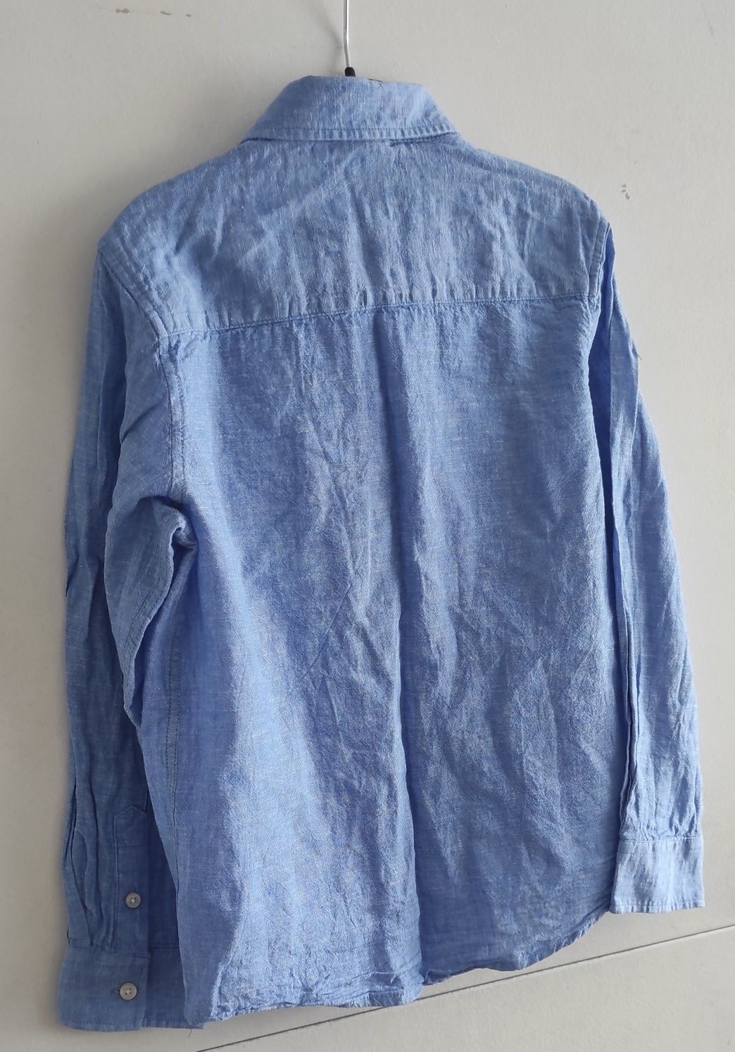 Niebieska koszula COOL CLUB by SMYK dla chłopca rozmiar 134cm
