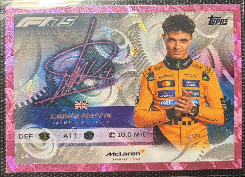 Cartas Topps Turbo Attax F1 2025
