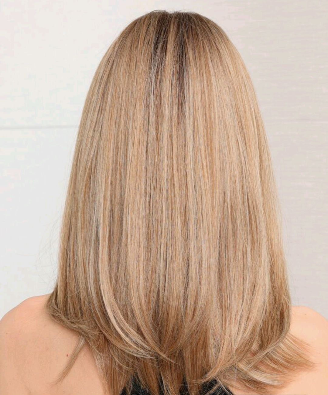 Peruka krurka naturalny kolor blond