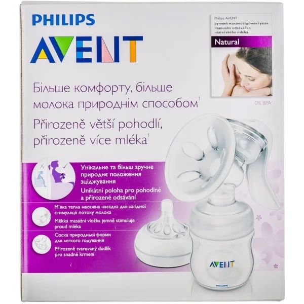 Молокоотсос Philips Avent плюс антиколиковая соска