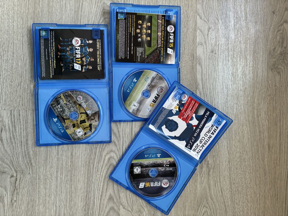 Jogos Fifa 16, 17 PS4