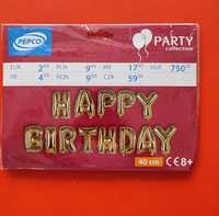 Balony foliowe "Happy Birthday"
