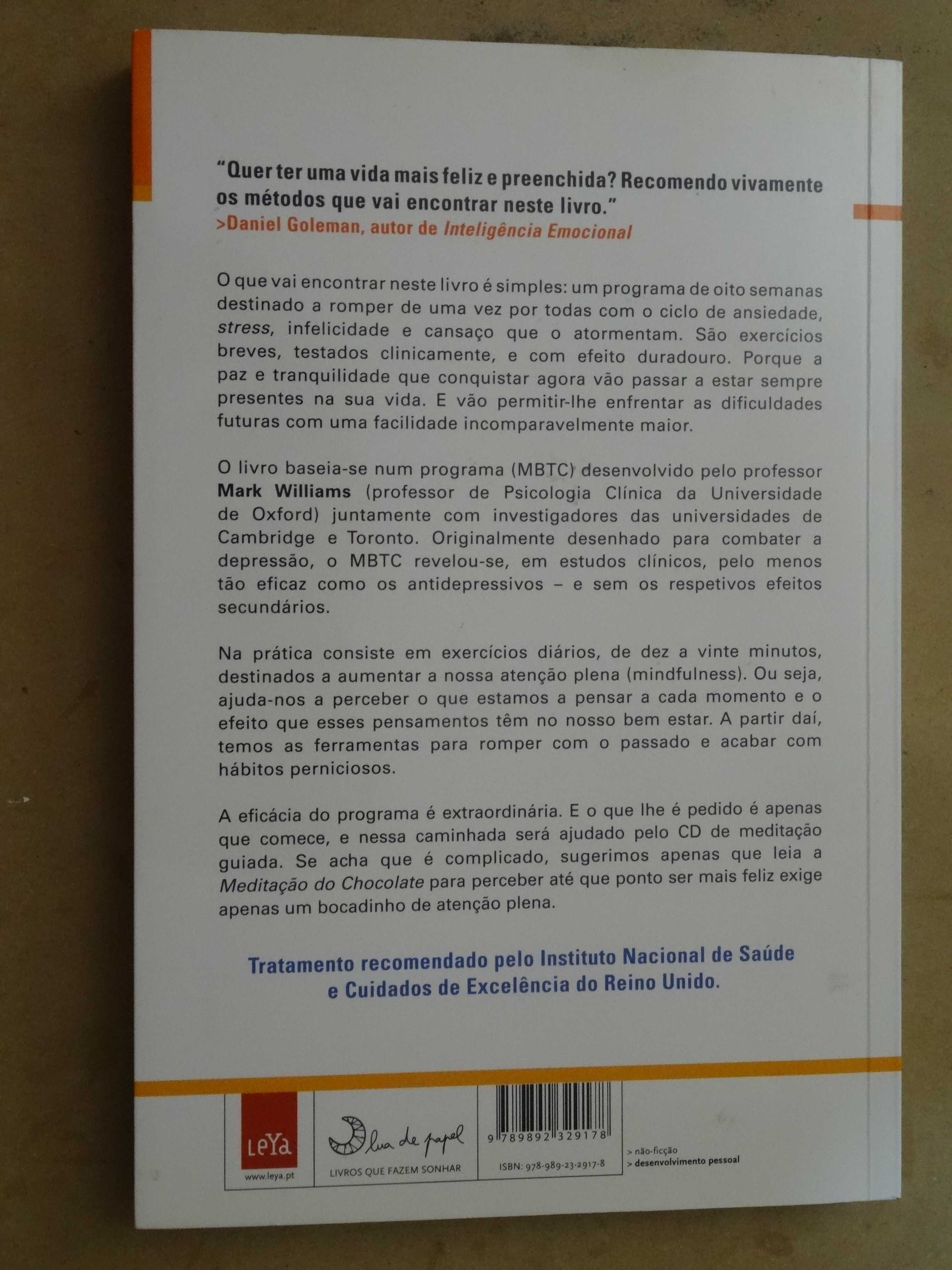 Mindfulness de Mark Williams - 1ª Edição