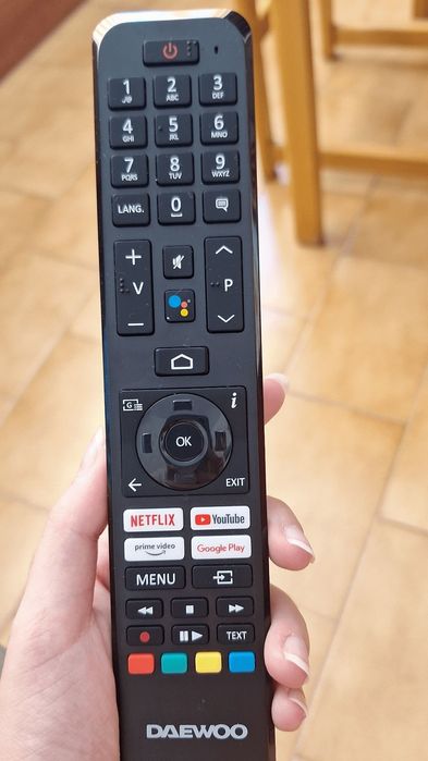 Comando Televisão Daewoo Smart TV