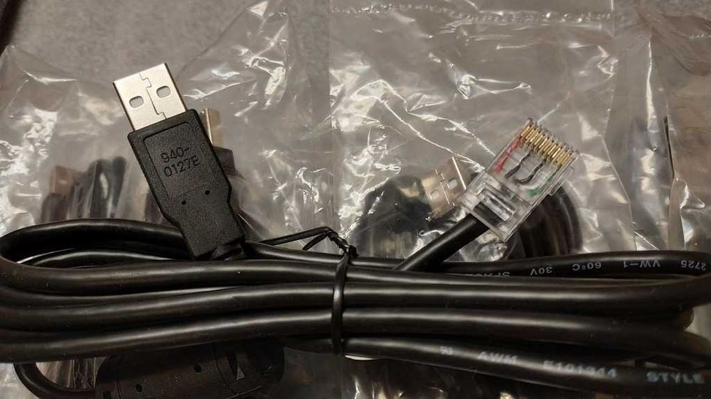 Kabel przewód USB do zasilacza UPS APC RJ50 nr 940 - 0127E