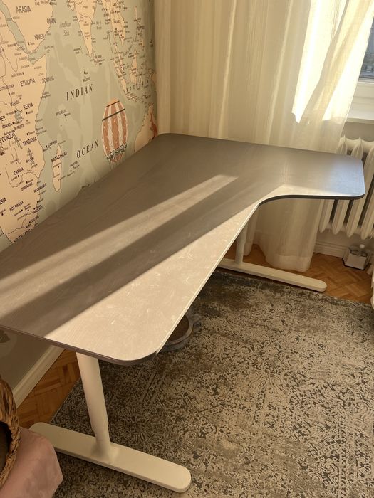 Biurko ikea regulowana wysokość