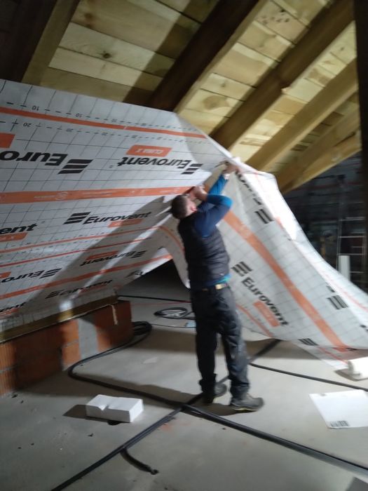 Docieplenia metodą wdmuchiwania Celuloza Wełna  Piana Pur