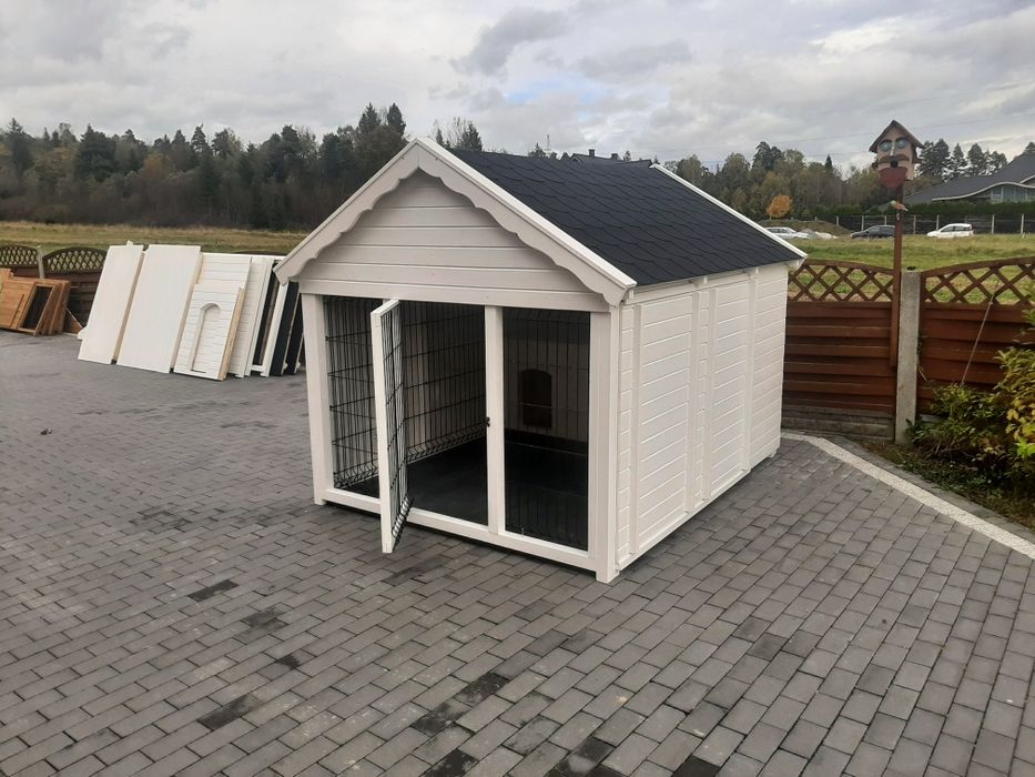 Buda dla psa kojec "Trio "