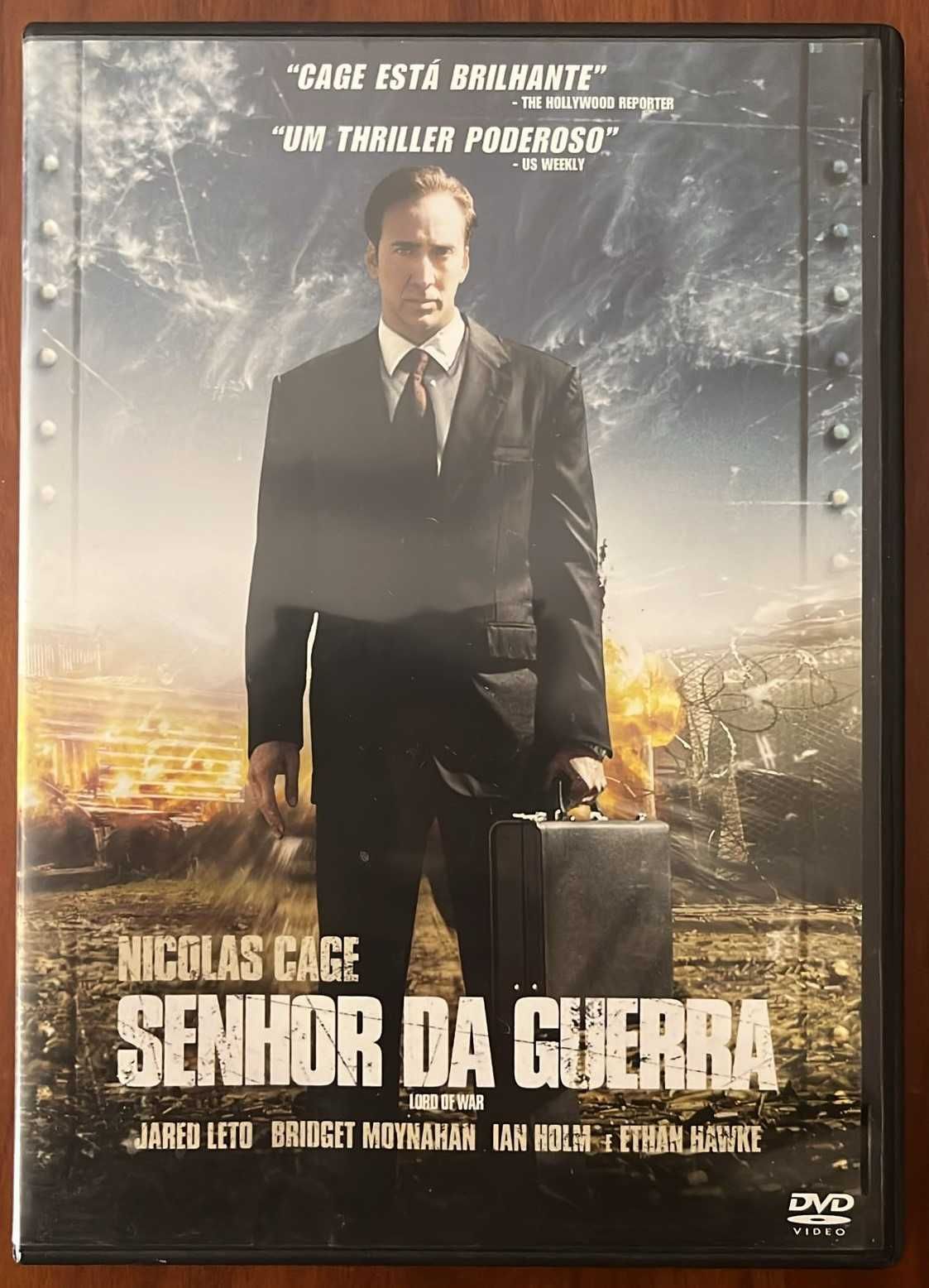DVD "Senhor da Guerra" com Nicolas Cage