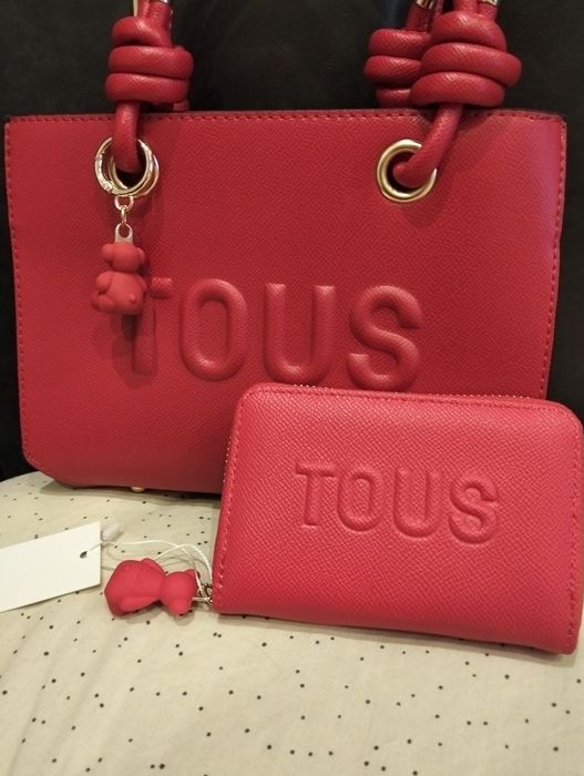 Mala e porta moedas Guess original