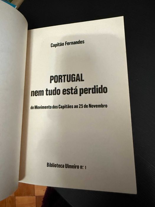 Capitão Fernandes – Portugal: nem tudo está perdido