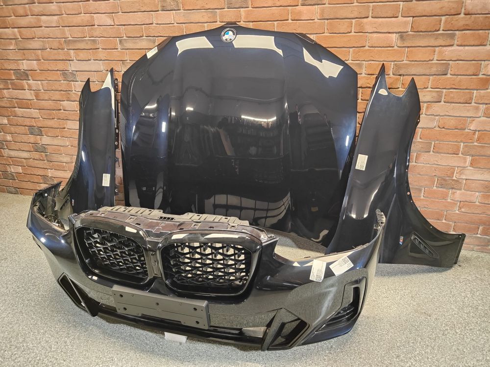 Передок BMW G01 G02 бампер капот крила установочна панель БМВ Г01 Г02