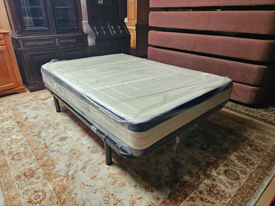 Sommier de casal com excelente colchão - Tudo em óptimo estado