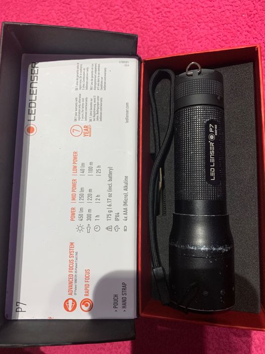 Latarka ledlenser P7