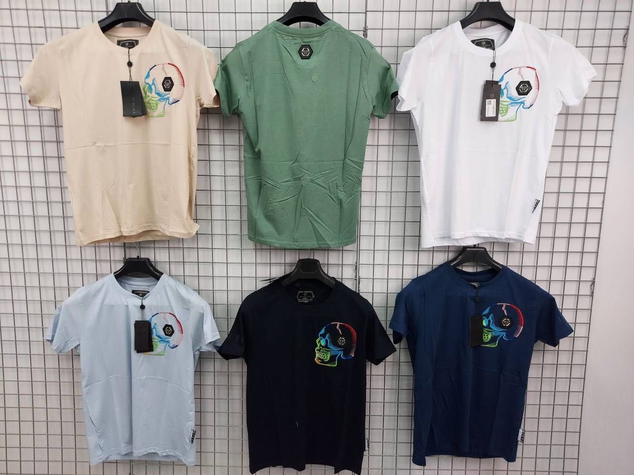 Koszulki tshirt męskie koszulka męska louis vuitton balmain dsq plein