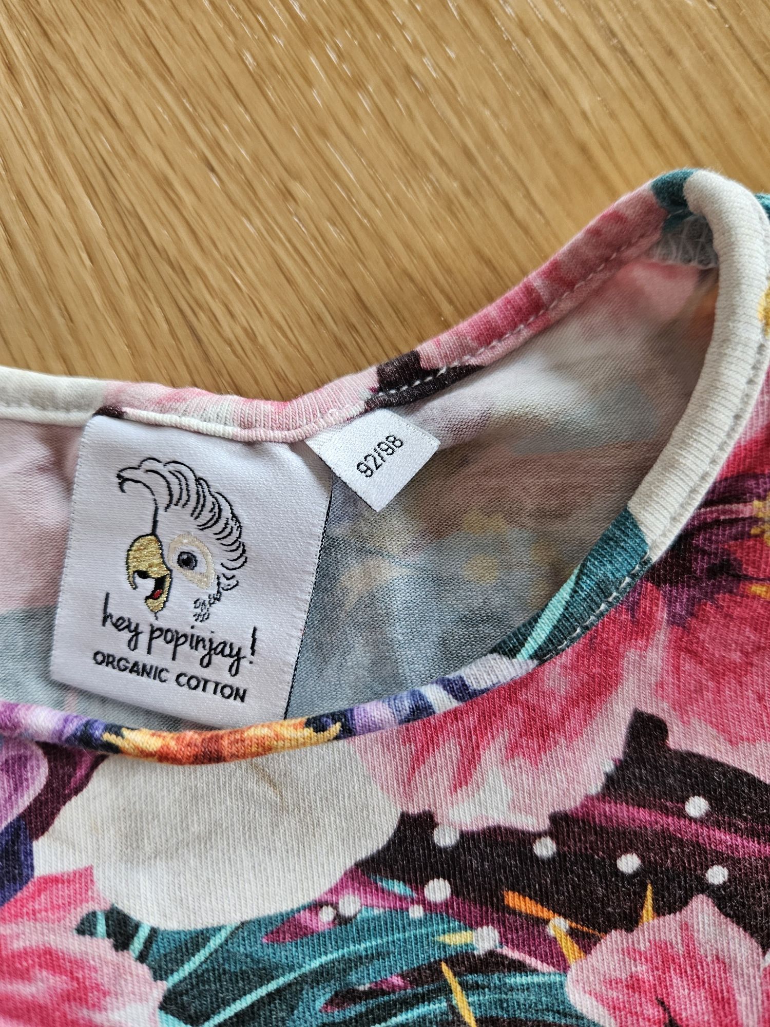 2 koszulki Hey popinjay oraz manufaktura falbanek