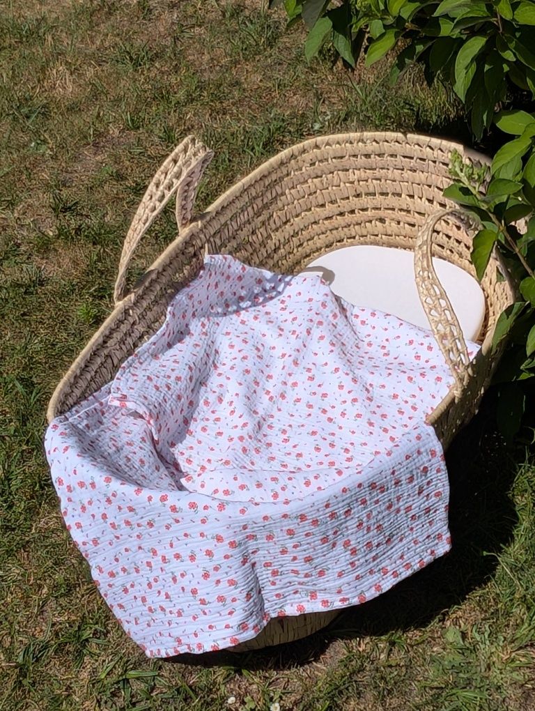 Otulacz muślinowy dla dzieci 3+ 100x 145 cm pareo pielucha kocyk