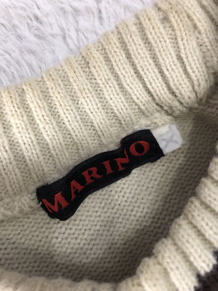 Gruby meski sweter marino