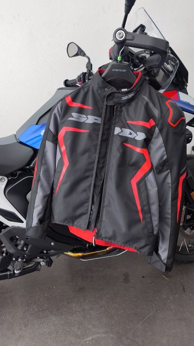 Casaco Moto Spidi Race-evo H2out red/black completamente NOVO
