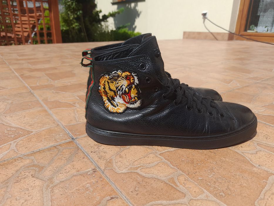 Sprzedam skórzane buciki Gucci