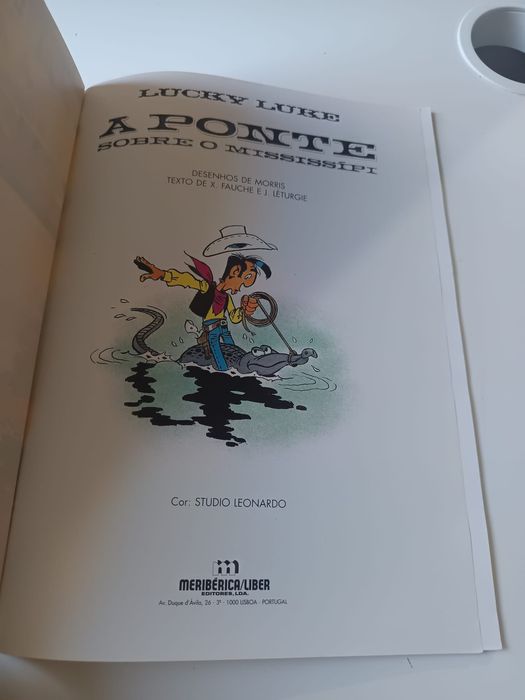 Ponte sobre o mississipi Lucky luke