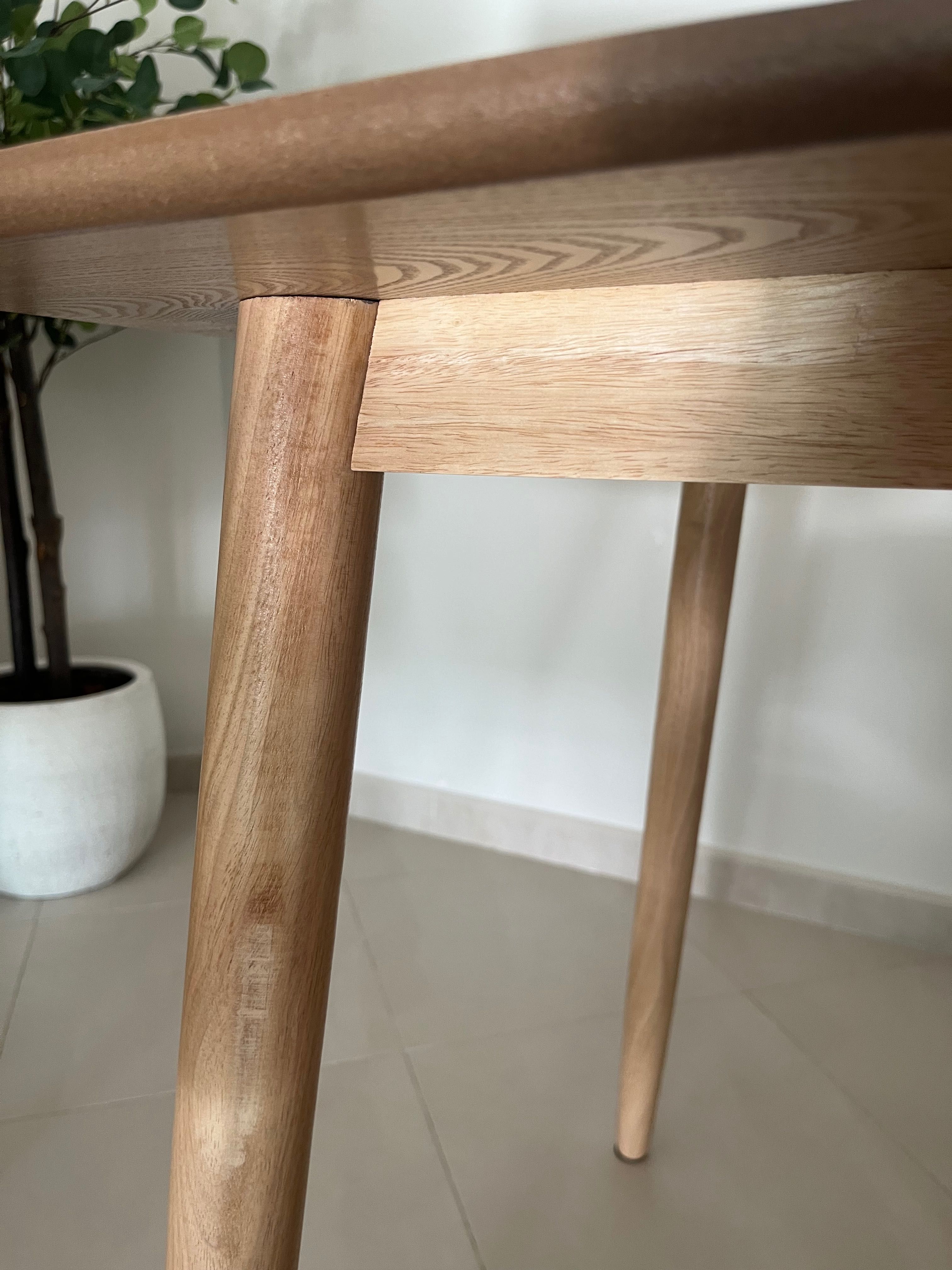 Mesa jantar madeira 120x75cm