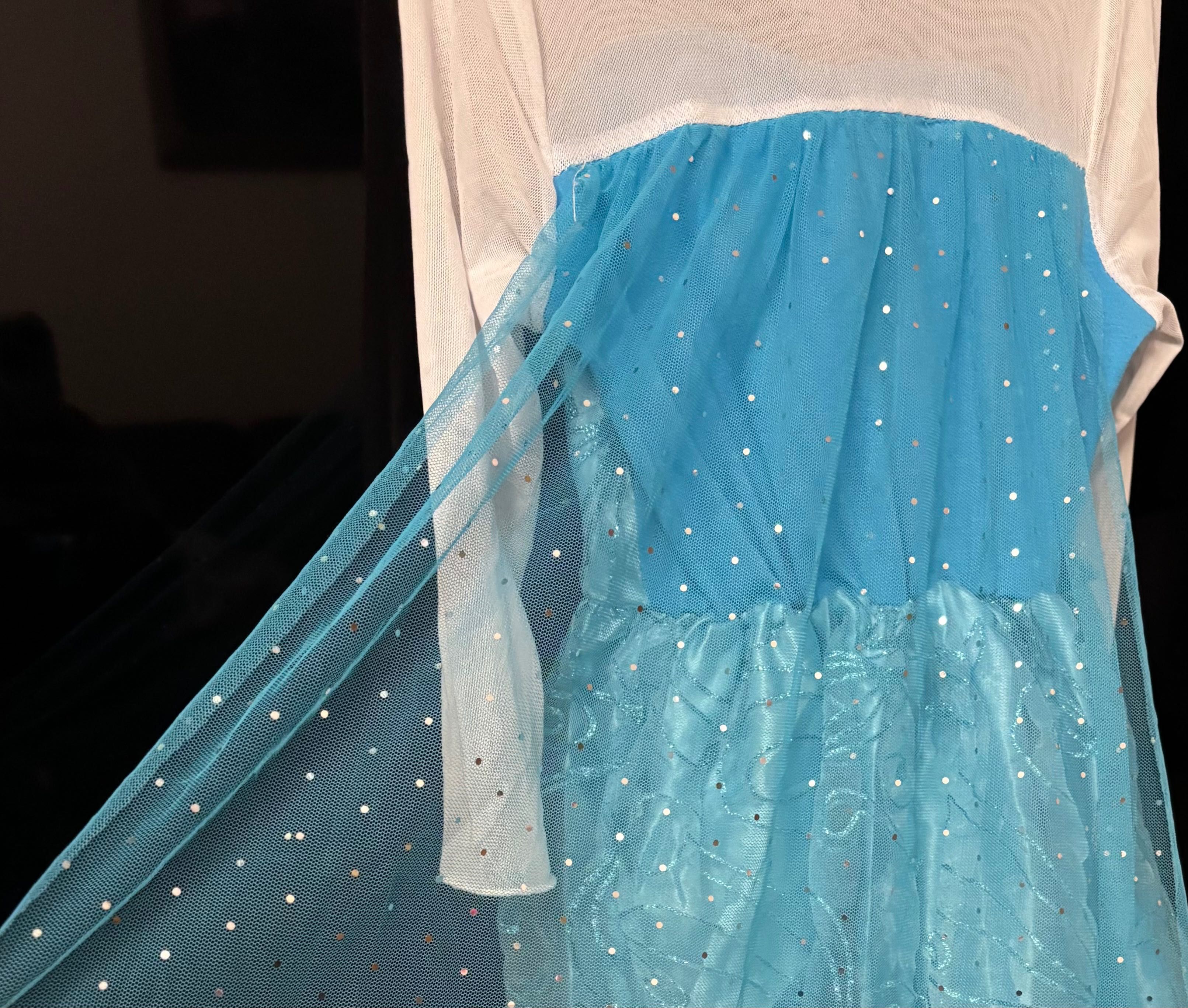 Elsa, Elza, Frozen, Kraina Lodu sukienka 110, 116, 122