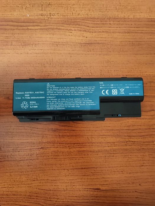 Батарея для ноутбука Acer AS07B31,AS07B42