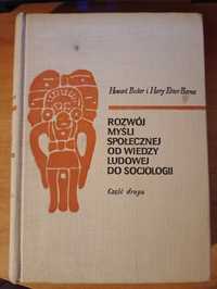 H. Becker i H. E. Barnes "Rozwój myśli społecznej... tom II"