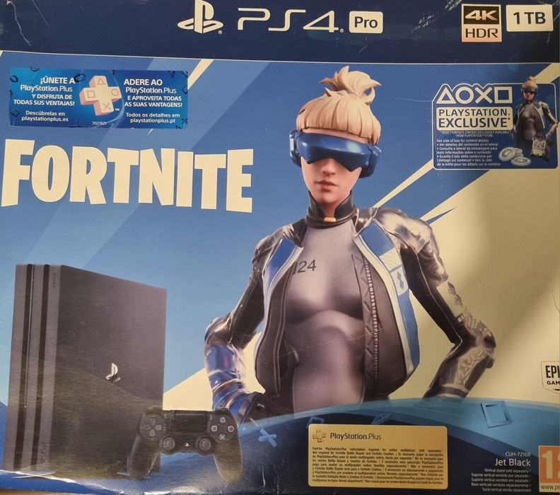 Ps4 pro 1TB em bom estado + comando original + caixa original