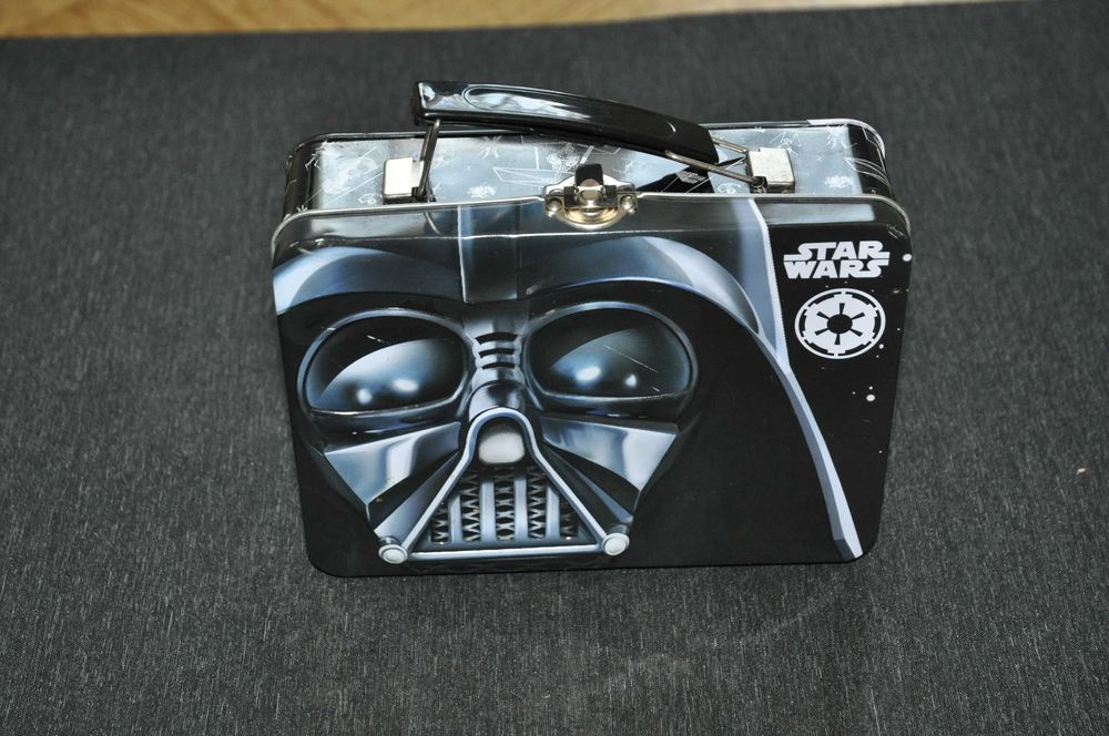 pudełko śniadaniowe metalowe, kuferek Star Wars