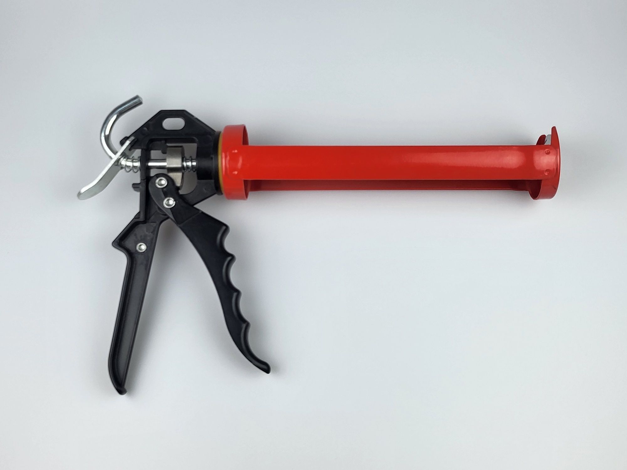 Pistolet do silikonu i klejów czerwony