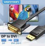 DisplayPort-DVI-D v.1.2 (24+1) від Vention